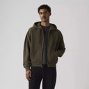 Levi's Men's Hayes Boxy Full Zip Hoodie - Maitake Brown
