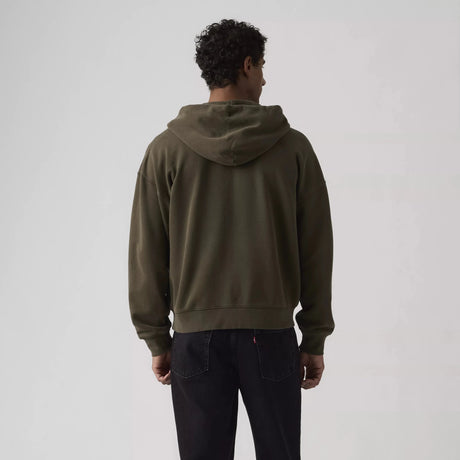 Levi's Men's Hayes Boxy Full Zip Hoodie - Maitake Brown