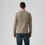 Levi's Men's Long Sleeve Thermal 3 Button Henley - Brindle Heather