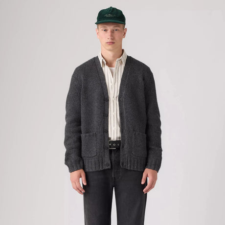 Levi's Men's Mammoth Cardigan - Obscidian
