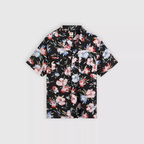 Levi's Men's Short Sleeve Classic Camper Shirt - Floral Black