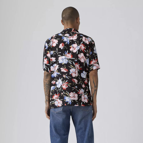 Levi's Men's Short Sleeve Classic Camper Shirt - Floral Black