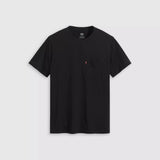 Levi's Men's Short Sleeve Classic Pocket Slub T-Shirt - Mineral Black