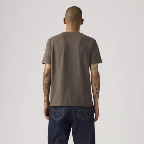Levi's Men's Short Sleeve Classic Pocket T-Shirt - Maitake Brown