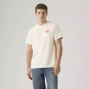 Levi's Men's Short Sleeve Relaxed Fit T-Shirt - Egret