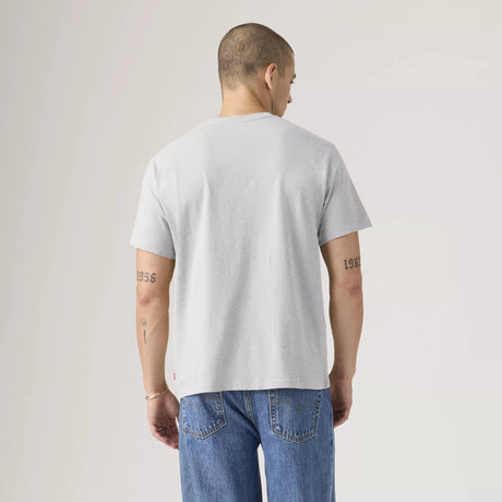 Levi's Men's Short Sleeve Relaxed Fit T-Shirt - Chaps/Light Grey