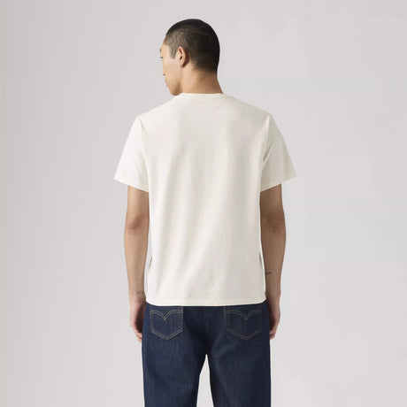 Levi's Men's Short Sleeve Relaxed Fit T-Shirt Egret - Egret