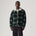 Levi's Men's Type 3 Sherpa Trucker Merle Plaid Jacket - Frost Grey