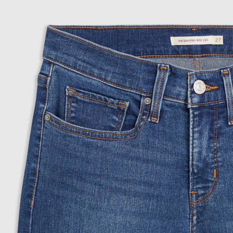 Levi's Women's 318 Shaping Wide Leg Jeans - Clever Girl