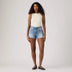 Levi's Women's 501 Curve Signs of Success Shorts - A&M Clothing & Shoes
