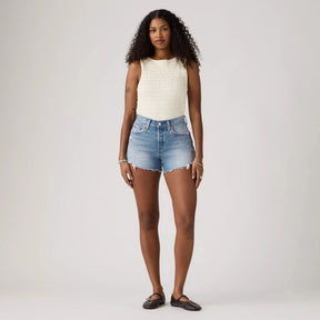 Levi's Women's 501 Curve Signs of Success Shorts - Signs of Success