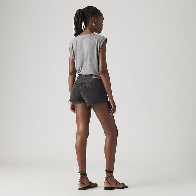 Levi's Women's 501 Original Short Lunar Black - A&M Clothing & Shoes - Westlock