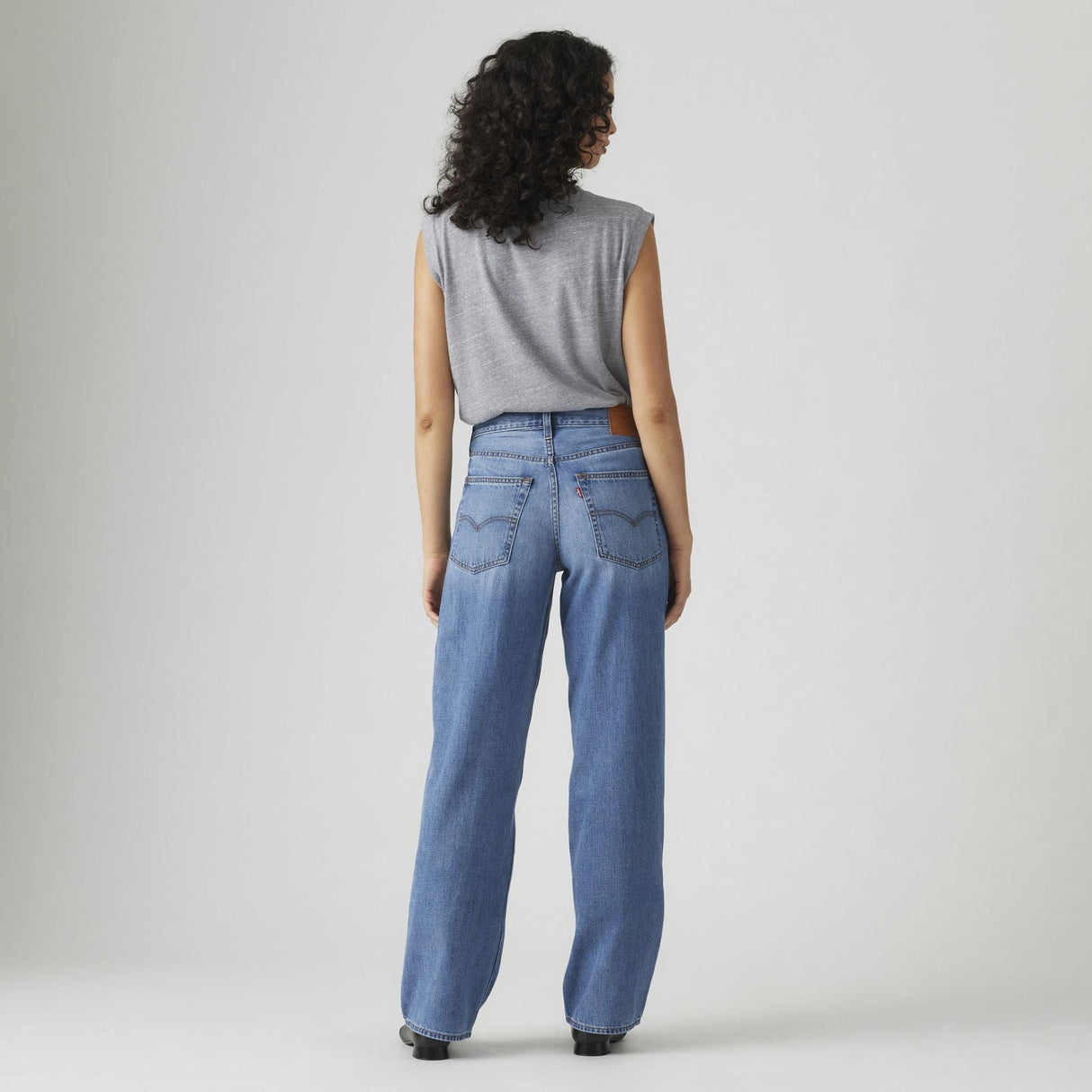 Levi's Women's Baggy Dad Jeans Heavy Check - A&M Clothing & Shoes - Westlock
