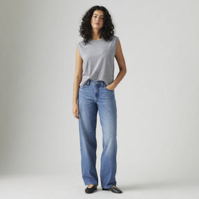 Levi's Women's Baggy Dad Jeans Heavy Check - Heavy Check
