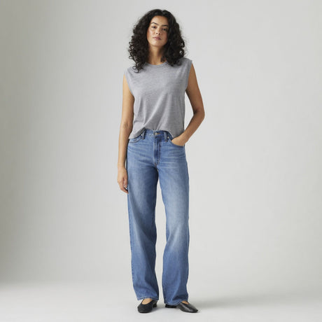 Levi's Women's Baggy Dad Jeans Heavy Check - A&M Clothing & Shoes - Westlock