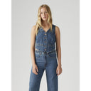 Levi's Women's Braided Vest Big Yikes - Dark Indigo
