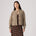 Levi's Women's Charlotte Crew-Neck Cardigan - Mushroom Heather