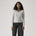 Levi's Women's Dry Goods Cozy LS Top Gray - Heather Gray