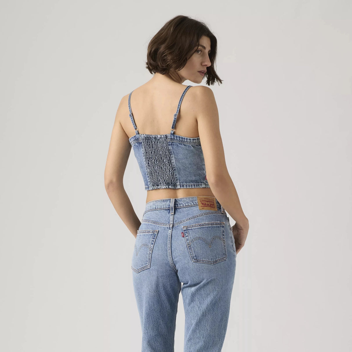 Levi's Women's Jadine Denim Cami Tank Top - A&M Clothing & Shoes