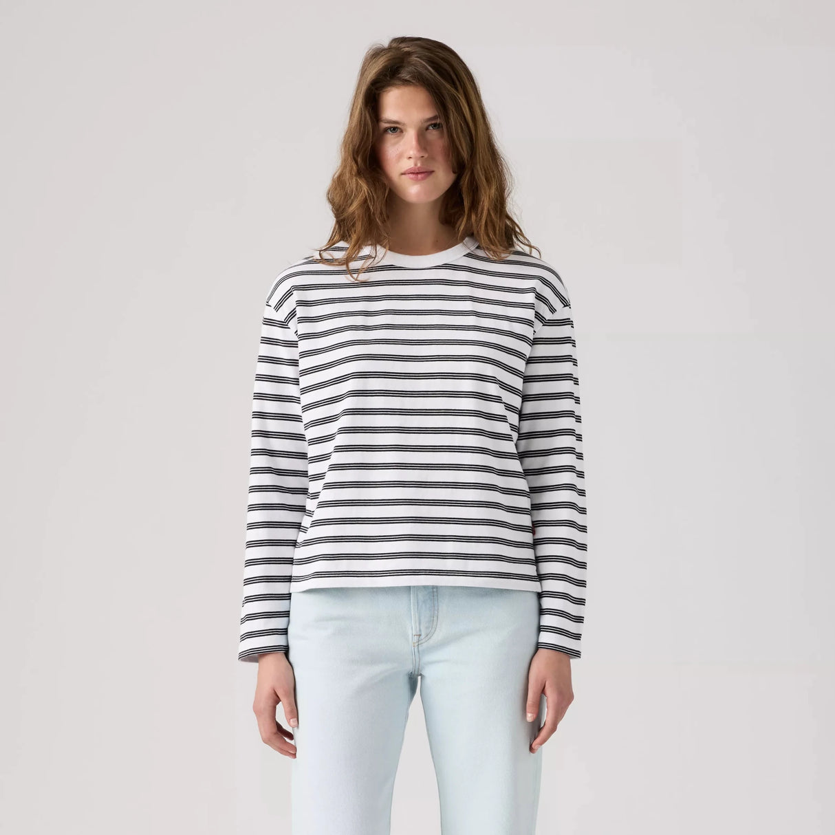 Levi's Women's Long Sleeve Vintage Paloma Stripe Shirt - A&M Clothing and Shoes