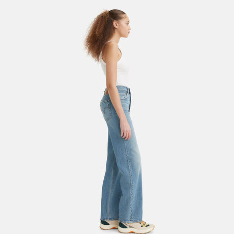 Levi's Women's Ribcage Full Length Jeans - Ringing Bells