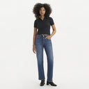 Levi's Women's Ribcage Full Length Jeans - The Last Straw