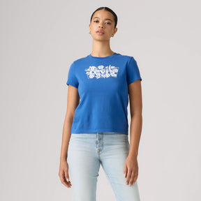 Levi's Women's The Perfect Abela Floral Delft T-Shirt - Abela Floral
