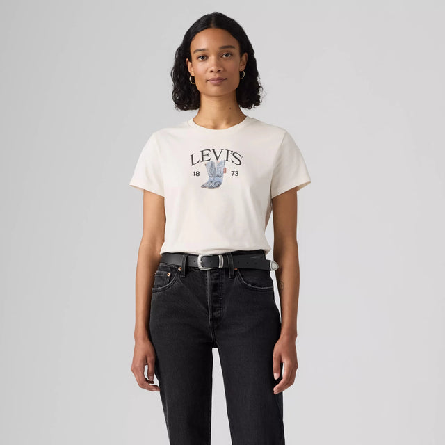 Levi's Women's The Perfect Denim Boots T-Shirt - A&M Clothing and Shoes