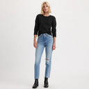 Levi's Women's Wedgie Straight Jeans - Night Sight