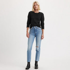 Levi's Women's Wedgie Straight Jeans - Night Sight