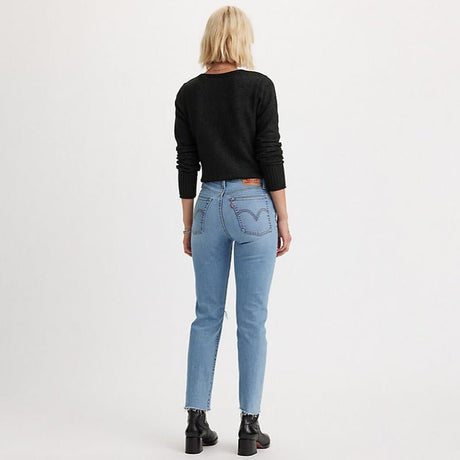 Levi's Women's Wedgie Straight Jeans - Night Sight