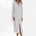 Madison Women's Jadana Shirt Dress - Grey/White