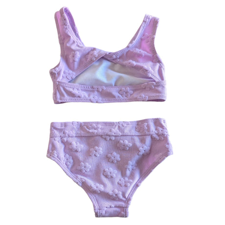 Mandarine & Co Kids Girls Bikini Set - Lavender Jacquard