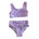 Mandarine & Co Kids Girls Bikini Set - Lavender Jacquard