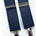 Marcello By Knotz Suspenders - Navy