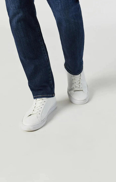 Mavi Men's Marcus Feather Blue Jeans - Dark Blue