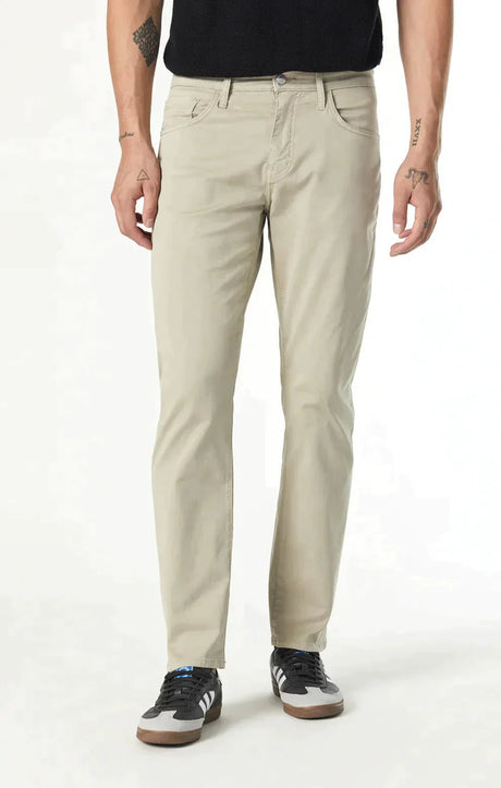 Mavi Men's Zach Aluminum Twill Pants - Aluminum