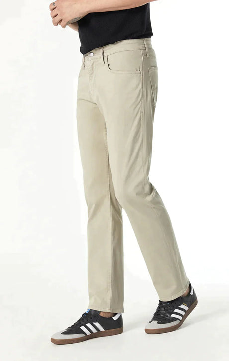 Mavi Men's Zach Aluminum Twill Pants - Aluminum