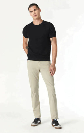 Mavi Men's Zach Aluminum Twill Pants - Aluminum