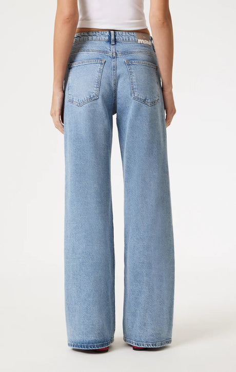Mavi Women's Florida Wide Leg Jeans - Classic Blue