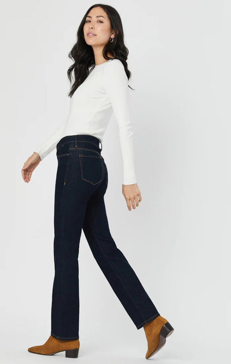 Mavi Women's Kendra Straight Leg Jeans - Rinse Wash