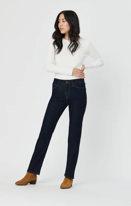 Mavi Women's Kendra Straight Leg Jeans - Rinse Wash
