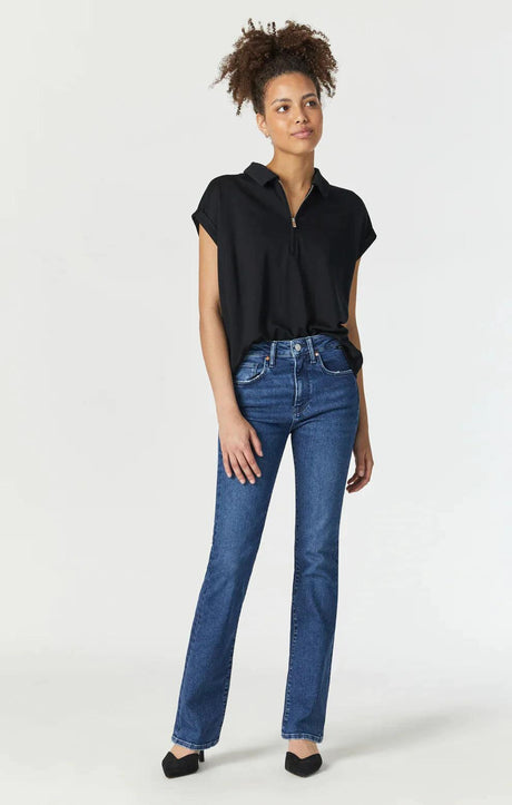 Mavi Women's Maria Flare Jeans - Blue