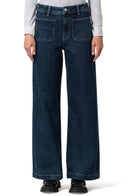 Mavi Women's Paloma Marine Blue Jeans - Deep Classic Blue
