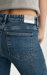 Mavi Women's Vicky Dark Brushed Classic Blue Jeans - A&M Clothing & Shoes