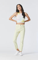 Mavi Women's Viola Tender Jeans - Yellow