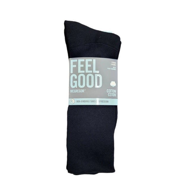 McGregor Men's Feel Good Non - Binding Sock 3pk - A&M Clothing & Shoes - Westlock