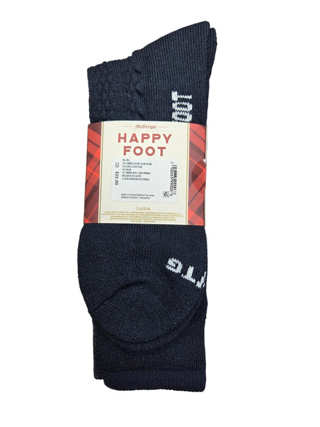 McGregor Men's Happy Foot Sock 2pk - Navy Assorted
