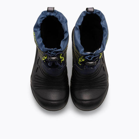Merrell Kids/Youth Boys Snow Quest Boots - Navy/Green