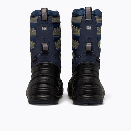 Merrell Kids/Youth Boys Snow Quest Boots - Navy/Green